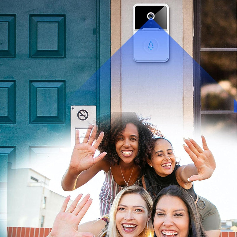 Timbre Cámara Wifi Seguridad Video Portero Inalámbrico