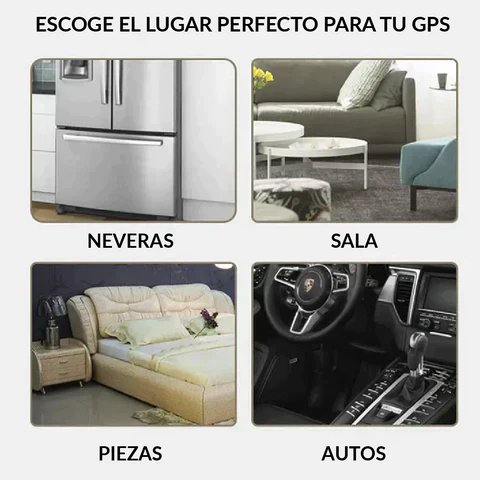 Mini GPS Spy® - Localizador secreto multifunción