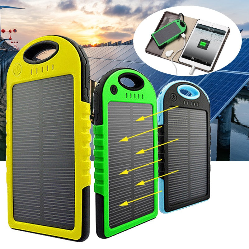 Cargador Portatil Solar De Bateria 20,000 Mah